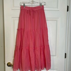 HYFVE Vibrant Pink Maxi Skirt